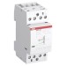 ABB контактор модульный EN25-40N-06 (25А АС-1, 4НО), катушка 230В AC/DC 2 модуля