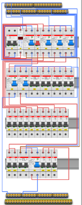 Проектирование щита. Комплект Однолинейная схема + визуализация