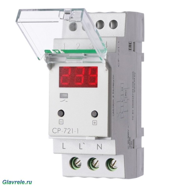Реле напряжения F&F CP-721-1 EA04.009.013