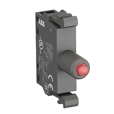Патрон MLBL-01R со встроен. светодиодом красн. 24В AC/DC ABB 