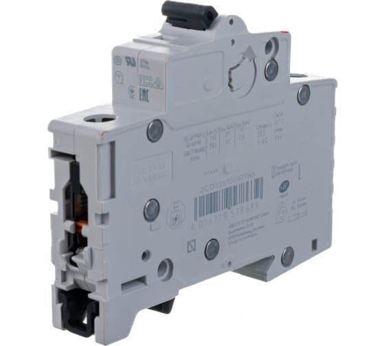 Автомат ABB S201 16A B16 (B) 6кА 2CDS251001R1165