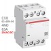 ABB Контактор ESB63-40N-06 модульный (63А АС-1, 4НО), катушка 230В AC/DC