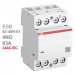ABB Контактор ESB63-40N-01 модульный (63А АС-1, 4НО), катушка 24В AC/DC