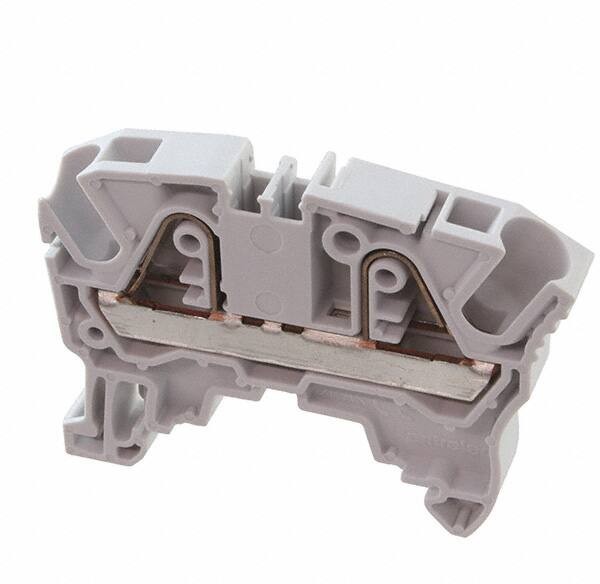 TE Connectivity Клемма втычная ZK6 серая - 6 мм, 2 зажима Entrelec АВВ TE Connectivity Клемма втычная ZK6 серая - 6 мм, 2 зажима Entrelec АВВ