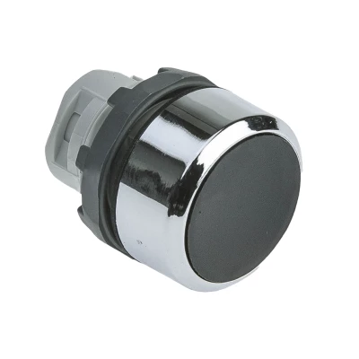 Кнопка MP1-20B без фикс. без подсветки черн. ABB 1SFA611100R2006
