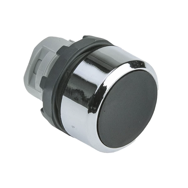 Кнопка MP1-20B без фикс. без подсветки черн. ABB 1SFA611100R2006