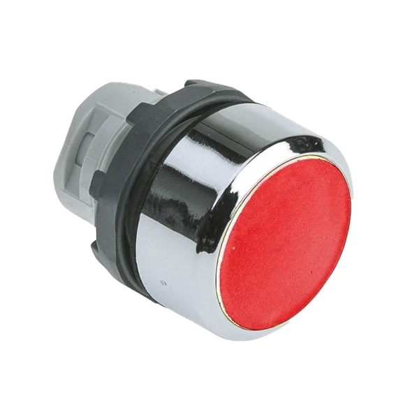 Кнопка ABB MP1-20R красная без подсветки без фиксации 1SFA611100R2001