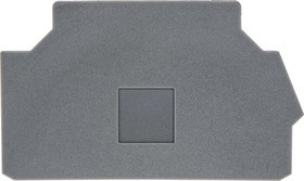 TE Connectivity Торцевой изолятор FEM8S для M4-8SF,серый, Entrelec АВВ