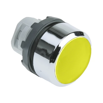 Кнопка MP1-21Y без фиксации с индикацией желтая ABB 1SFA611100R2103