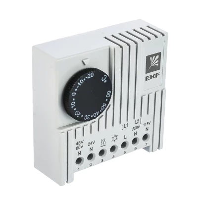 EKF Термостат NO/NC охлаждение/обогрев на DIN-рейку 5-10A 230В IP20 PROxima thermo-no-nc-din