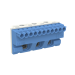 ZK113B Клеммник самозажимной (синий) ABB N11x4+3x25мм 1SPE007715F9704