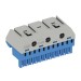 ZK113B Клеммник самозажимной (синий) ABB N11x4+3x25мм 1SPE007715F9704
