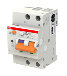 DS-ARC1 C10 A30 Дифференциальный автомат с защитой от дуги ABB 10А 30mA (C) тип А 6кА 3M