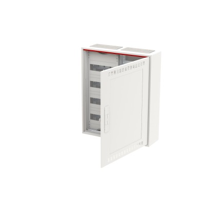 АВВ CA24VMW Шкаф 48М навесной мультимедиа IP30, 650x550x160мм с самозажим клем N/P радиопрозрачная дверь