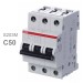 Автоматический выключатель модульный 3п C 50А 10кА S203M C50 ABB 2CDS273001R0504
