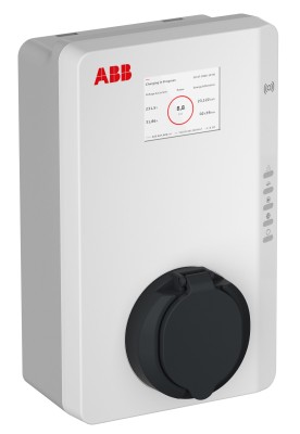 Зарядная станция ABB Terra AC W22-T-RD-MC-0 Wallbox, RIFD и 4G