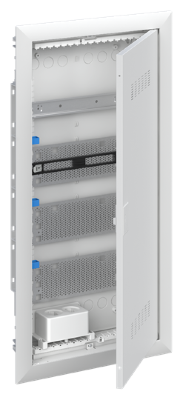 АВВ Шкаф мультимедийный с дверью с вентиляционными отверстиями и DIN-рейкой (4 ряда) UK640MV