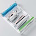 ZK175B Клеммник самозажимной ABB N17x4+5x25мм