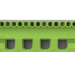ZK144G Клеммник самозажимной ABB PE 14x4+4x25мм
