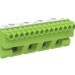 ZK144G Клеммник самозажимной ABB PE 14x4+4x25мм