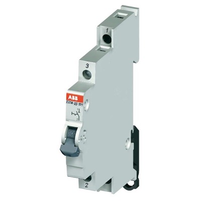 E214-25-101 Модульный переключатель ABB один переключающий контакт 25A (I-0-II) 0,5 модуля