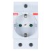 ABB M1173 Розетка щитовая 2Р+N 16A на DIN-рейку