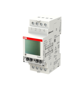 DWA2 Реле времени недельное цифровое ABB с астрономической функцией 2 канала 16А 2НО/НЗ