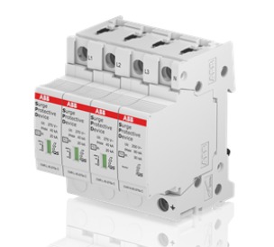 ABB Ограничитель перенапряжения УЗИП OVR T2 3N 40-275s P QS