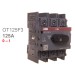 ABB Рубильник 3х-полюсный OT125F3 125А