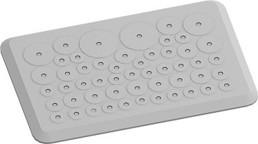 TZ101 фланец на 52 кабеля с фиксатором ABB