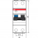 ABB DSH201 C6 AC30 Диффавтомат 1P+N 6A 30mA (AC) хар. C