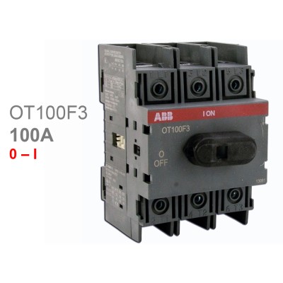 ABB Рубильник 3х-полюсный OT100F3 100А