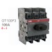 ABB Рубильник 3х-полюсный OT100F3 100А