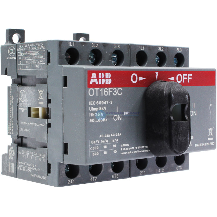 ABB OT16F3C 16 1SCA104816R1001
