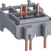 Адаптер ABB BEA16-4 для соединения с мотор-автоматами MS116, MS132 до 16А (1SBN081306T1000)