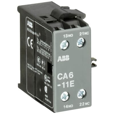 CA6-11E Дополнительный контакт боковой для миниконтакторов B6-, B7-40-00, BC6-, BC7-40-00 ABB