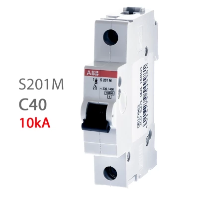 Автомат ABB S201M C40 40A (C) 10kA 2CDS271001R0404