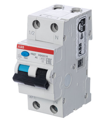 ABB DSH201R Диффавтомат 1P+N 16A 30mA (AC) хар. C