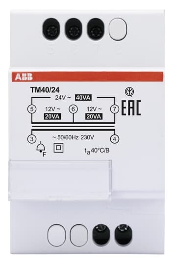 TM40/24 ABB Трансформатор звонковый