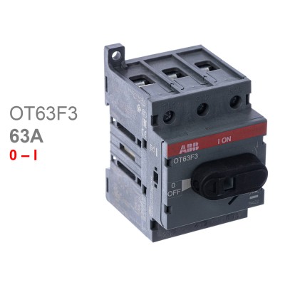 ABB Рубильник 3х-полюсный OT63F3 63А