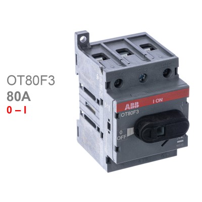 ABB Рубильник 3х-полюсный OT80F3 80А