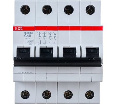 Автомат ABB SH204L C40 40A (C) 4.5kA