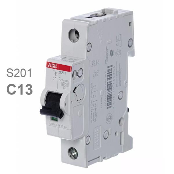 Автомат ABB S201 C13 13A (C) 6kA 