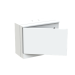 ABB Бокс настенный Basic E ЩРн-П 8М белая непрозрачная дверь (с клемм)