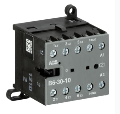 B6-30-10 Миниконтактор ABB 9A (400В AC3) 20A (400В AC1) катушка 230В АС