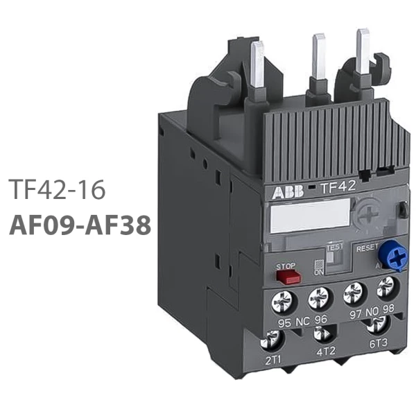 Реле ABB перегрузки тепловое TF42-16 для контакторов AF09-AF38 (1SAZ721201R1047)