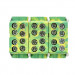 Клемма распределительная КСР 100А 2x25/2x16 с двойным винтом желто-зеленая EKF PROxima