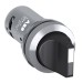 C3SS1-30B-20 Переключатель ABB 3-х позиционный черный 2НО с фиксацией